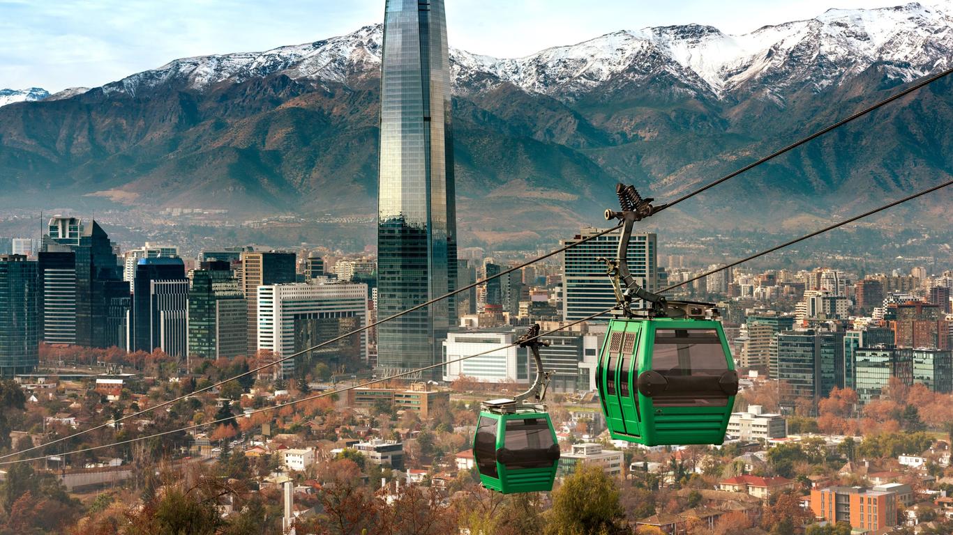 Flights to Santiago del Cile